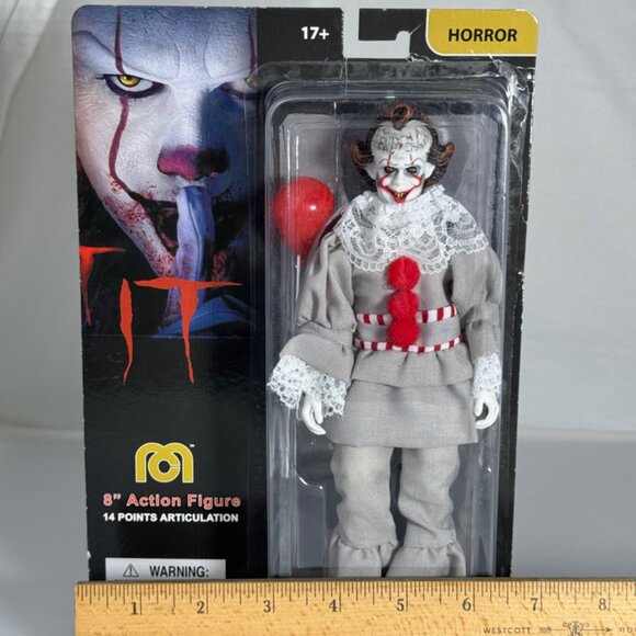 Mego 8" Action Figure - IT - Pennywise the Clown - 2021 - Picture 9 of 9